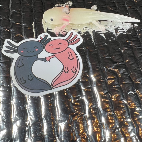 UNITY Axolotl Crazy Trending WaterProof Single Decor Accent Sticker - Picture 4 of 5